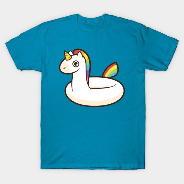 Unicorn Float T-Shirt by JenniferSmith